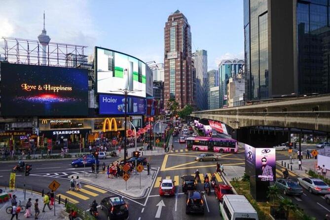 Апартаменты 1 Bukit Ceylon, Bukit Bintang, 2Pax Куала-Лумпур Экстерьер фото