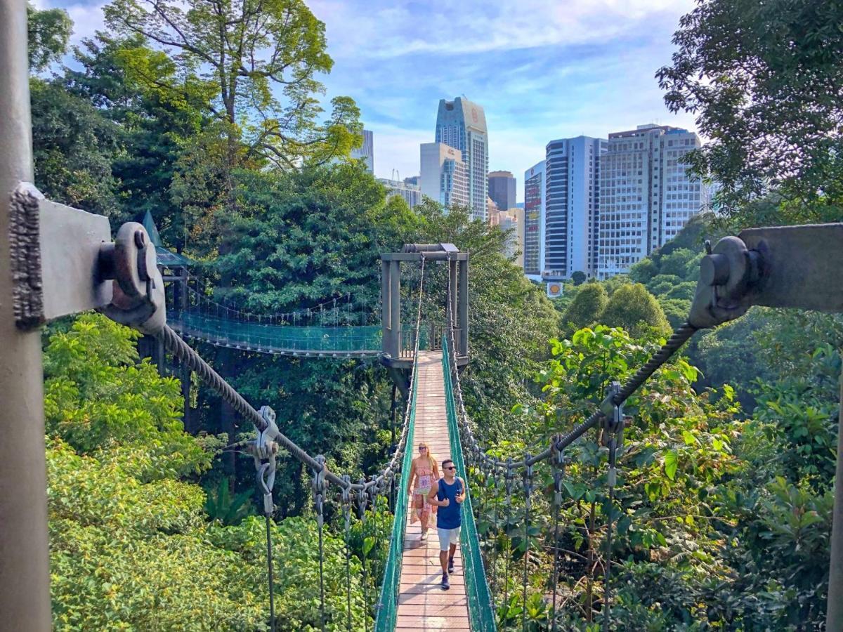 Апартаменты 1 Bukit Ceylon, Bukit Bintang, 2Pax Куала-Лумпур Экстерьер фото